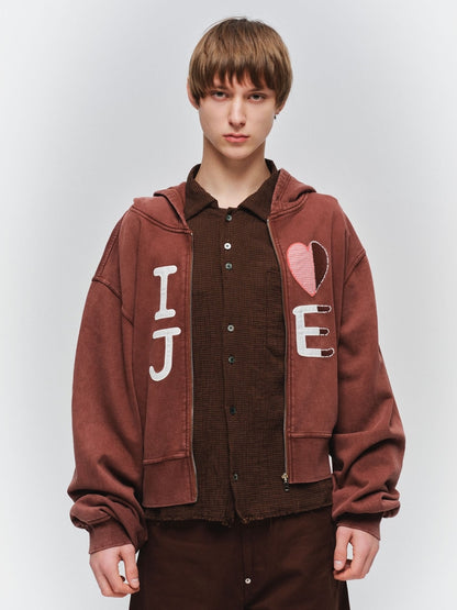 JIEDA　I ♡ JE HOODIE