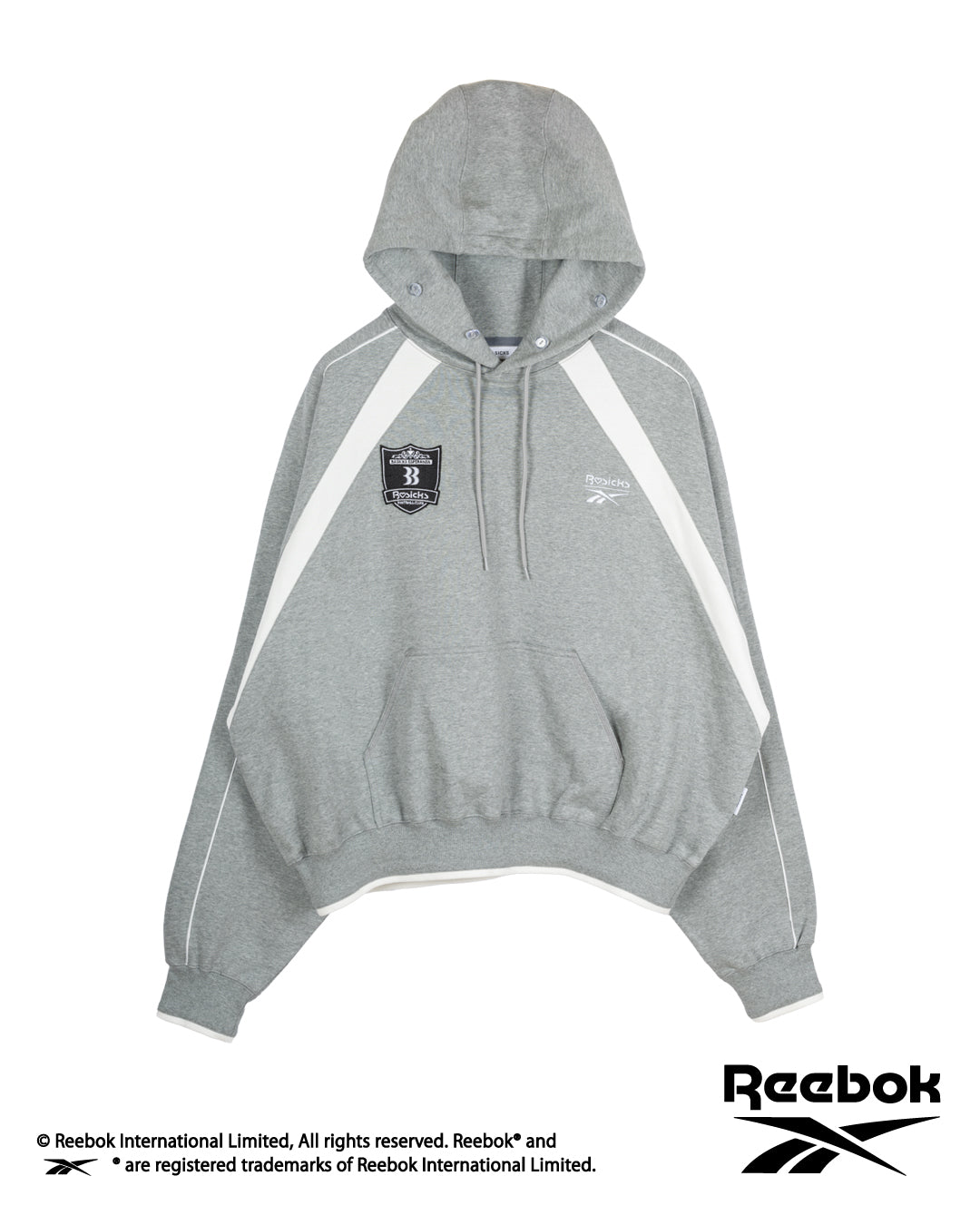BASICKS × Reebok Uniform Sweat Hoodie