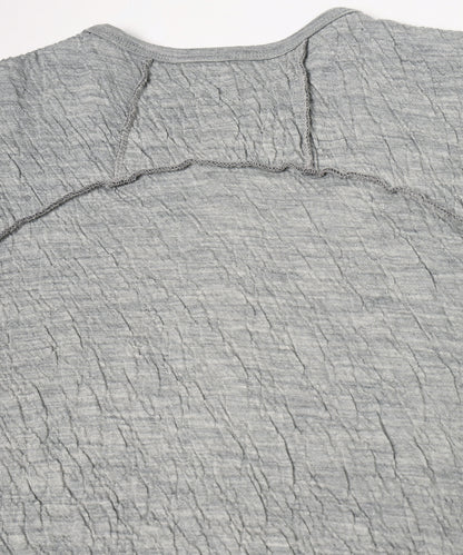 JIEDA　GAUZE SNAP CARDIGAN