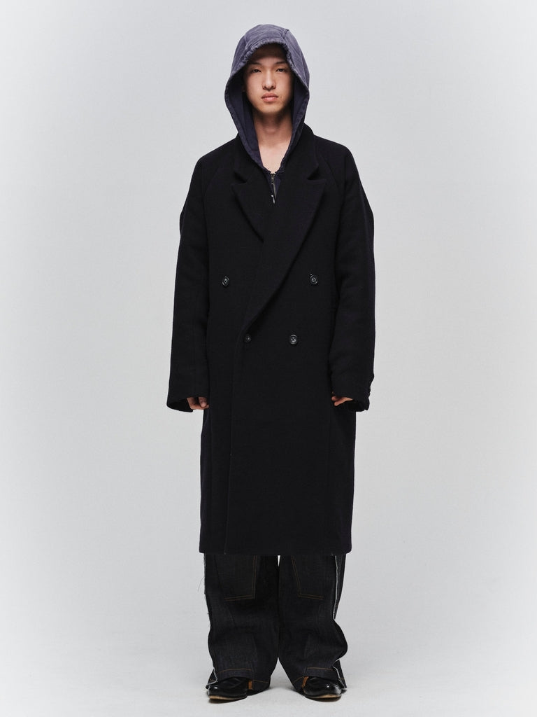 JIEDA　CUT OFF DOUBLE KNEE DENIM PANTS