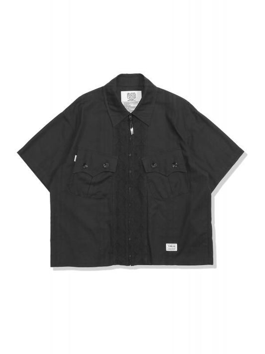 Jacquard Zip Shirt