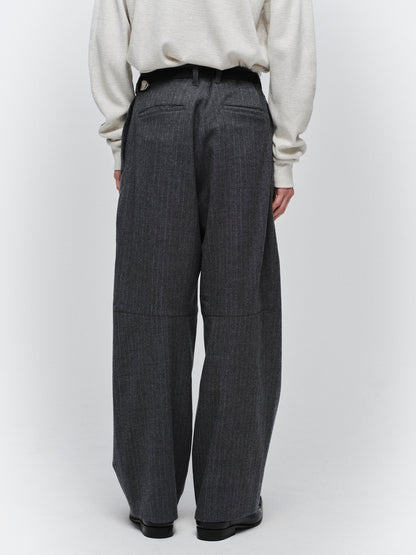 JIEDA　DRAPING TUCK SLACKS
