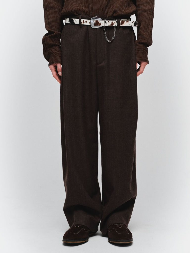 JIEDA　DRAPING TUCK SLACKS