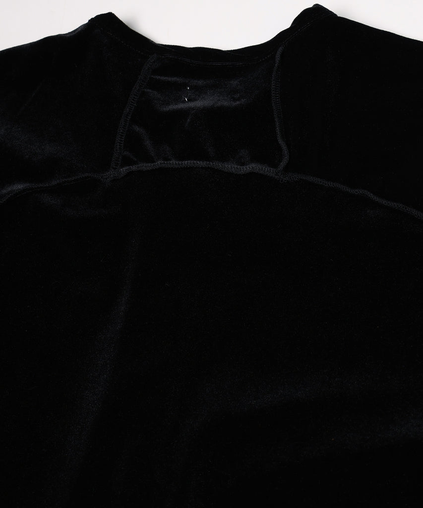 JIEDA　VELOR SNAP CARDIGAN