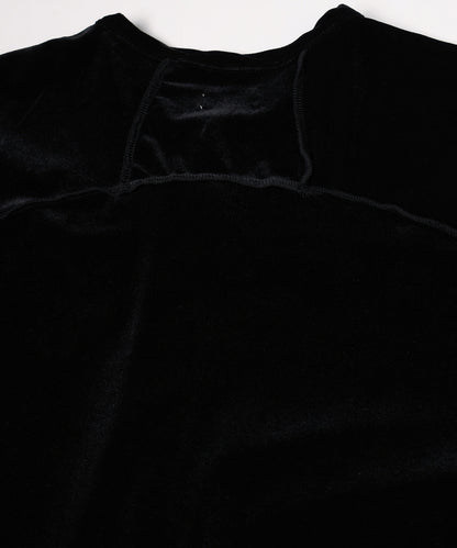 JIEDA　VELOR SNAP CARDIGAN