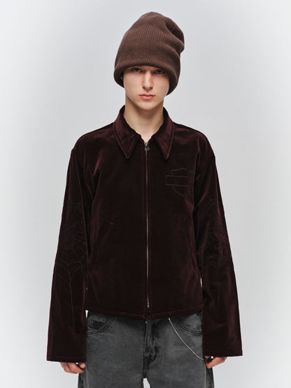 JIEDA　SPYDER EMBROIDERY JACKET