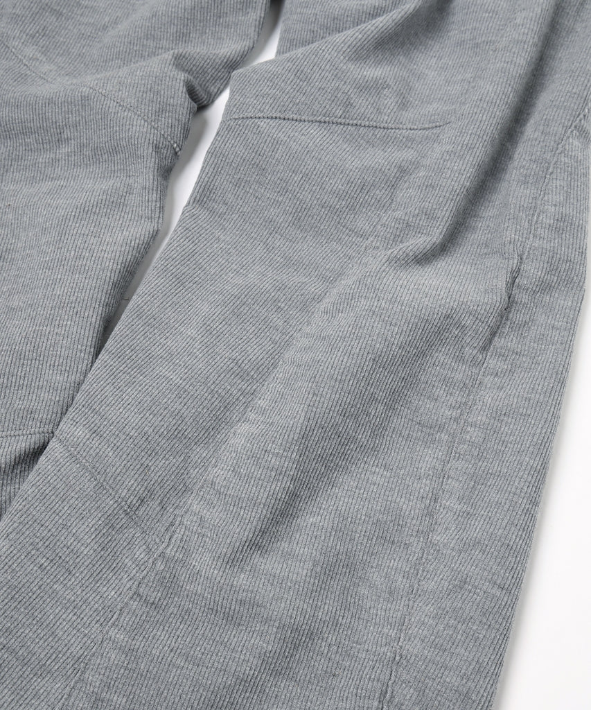 JIEDA　ENGINEERED DRAPING FLARE CORDUROY PANTS