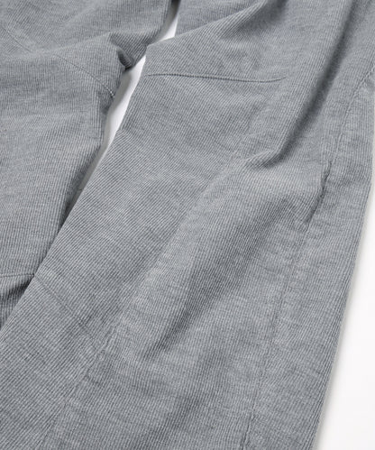 JIEDA　ENGINEERED DRAPING FLARE CORDUROY PANTS