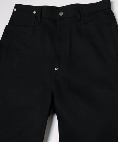 JIEDA　DRAPING DENIM PANTS