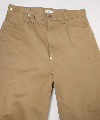 JIEDA　DRAPING CHINO PANTS