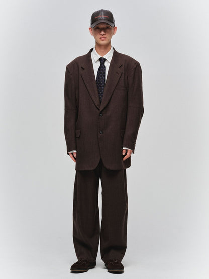 JIEDA　DRAPING TUCK SLACKS