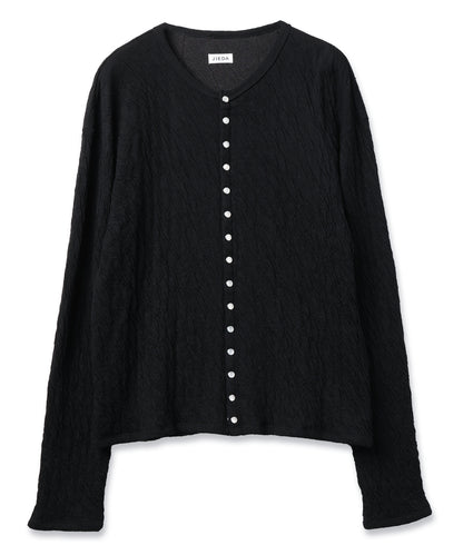 JIEDA　GAUZE SNAP CARDIGAN
