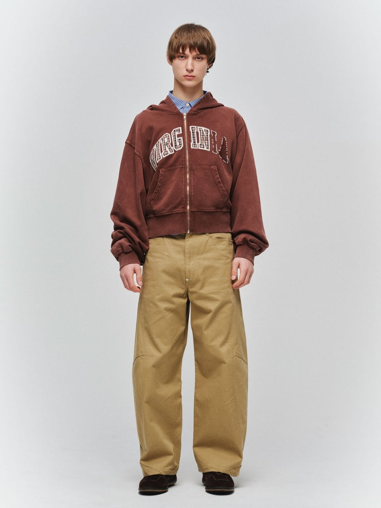 JIEDA　DRAPING CHINO PANTS