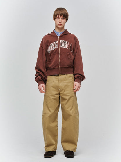 JIEDA　DRAPING CHINO PANTS