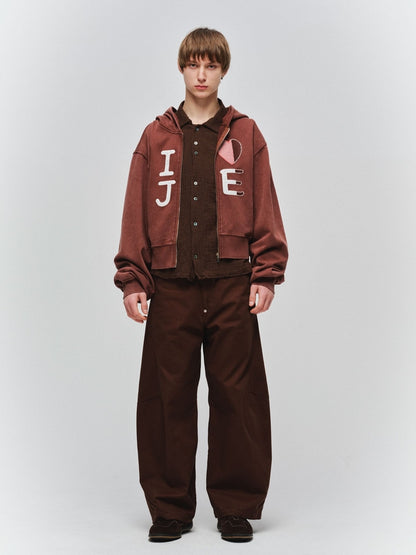 JIEDA　DRAPING CHINO PANTS