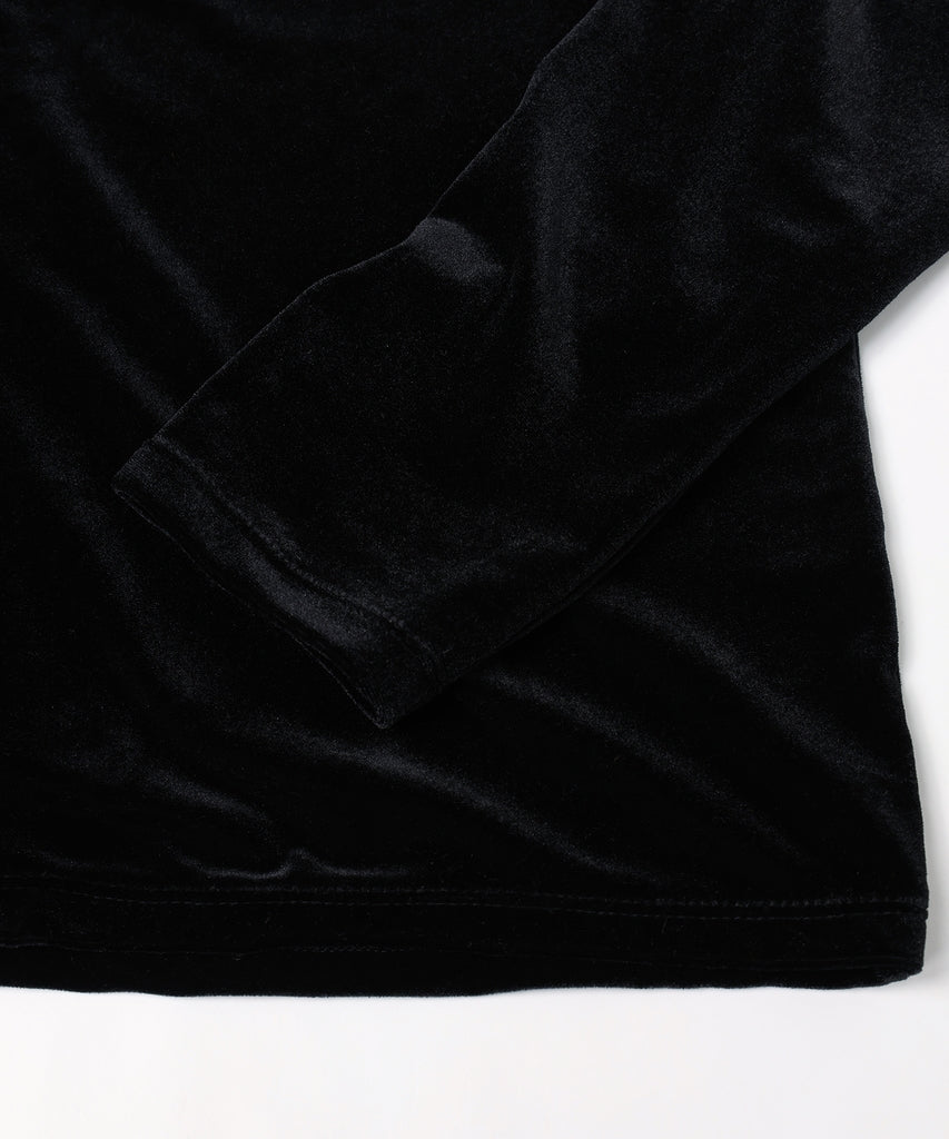 JIEDA　VELOR SNAP CARDIGAN