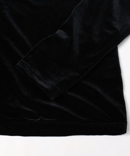 JIEDA　VELOR SNAP CARDIGAN
