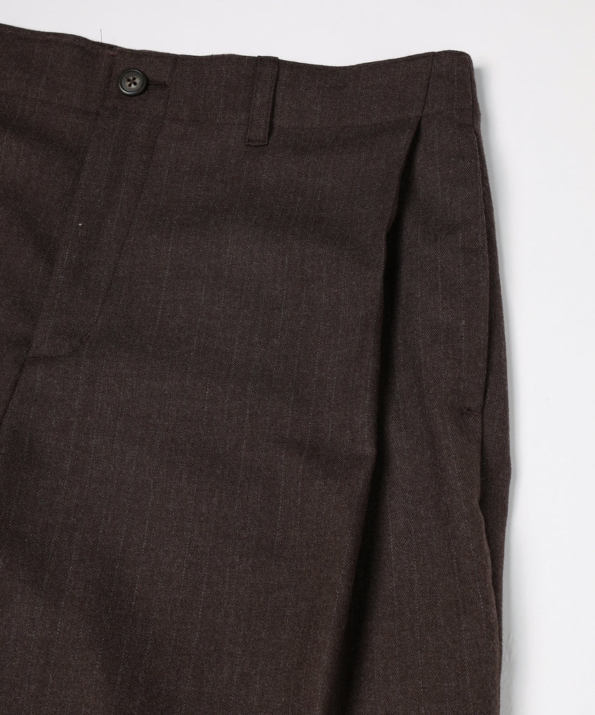 JIEDA　DRAPING TUCK SLACKS