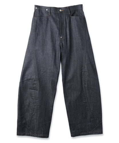 JIEDA　DRAPING DENIM PANTS