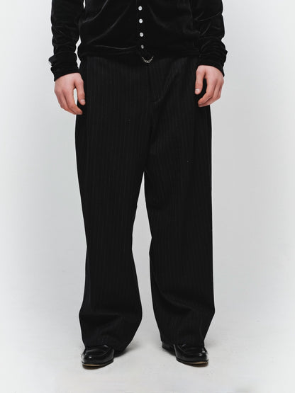 JIEDA　DRAPING TUCK SLACKS