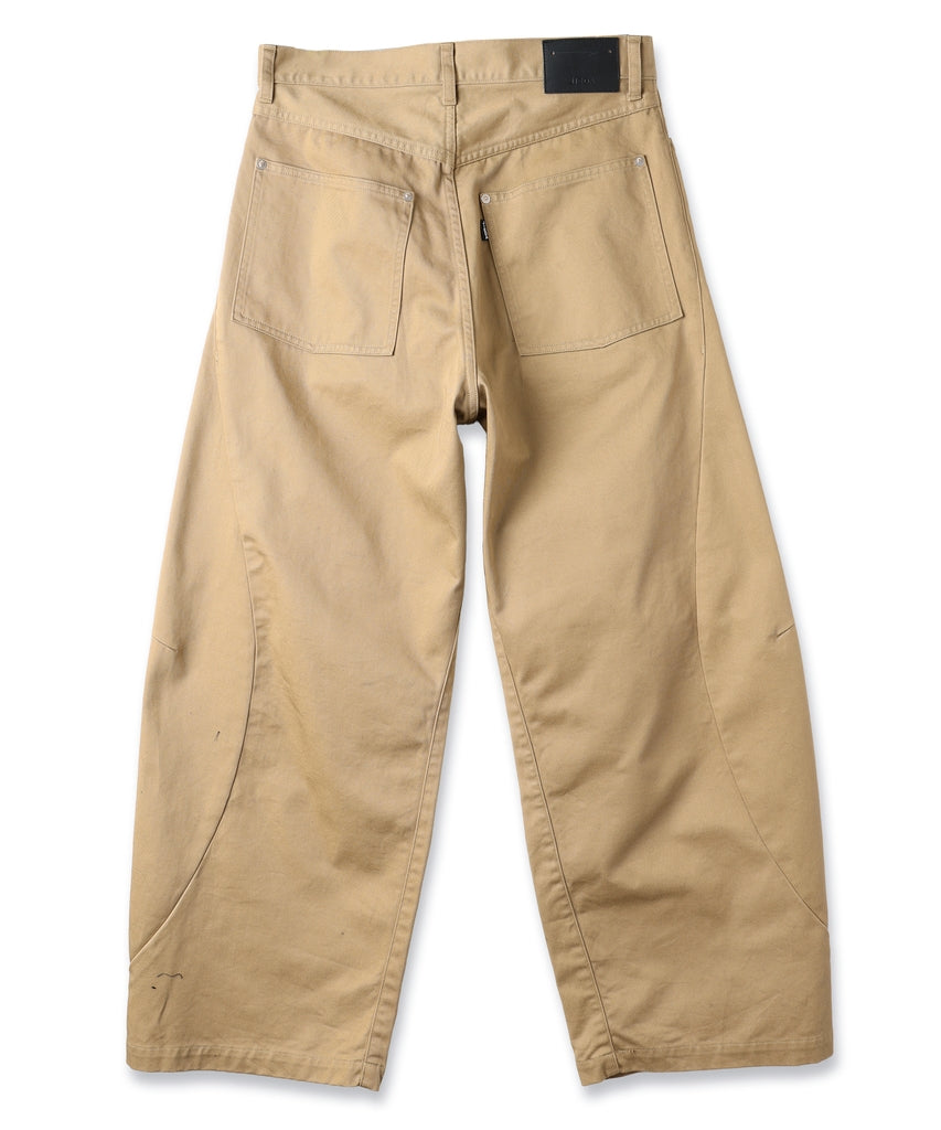 JIEDA　DRAPING CHINO PANTS