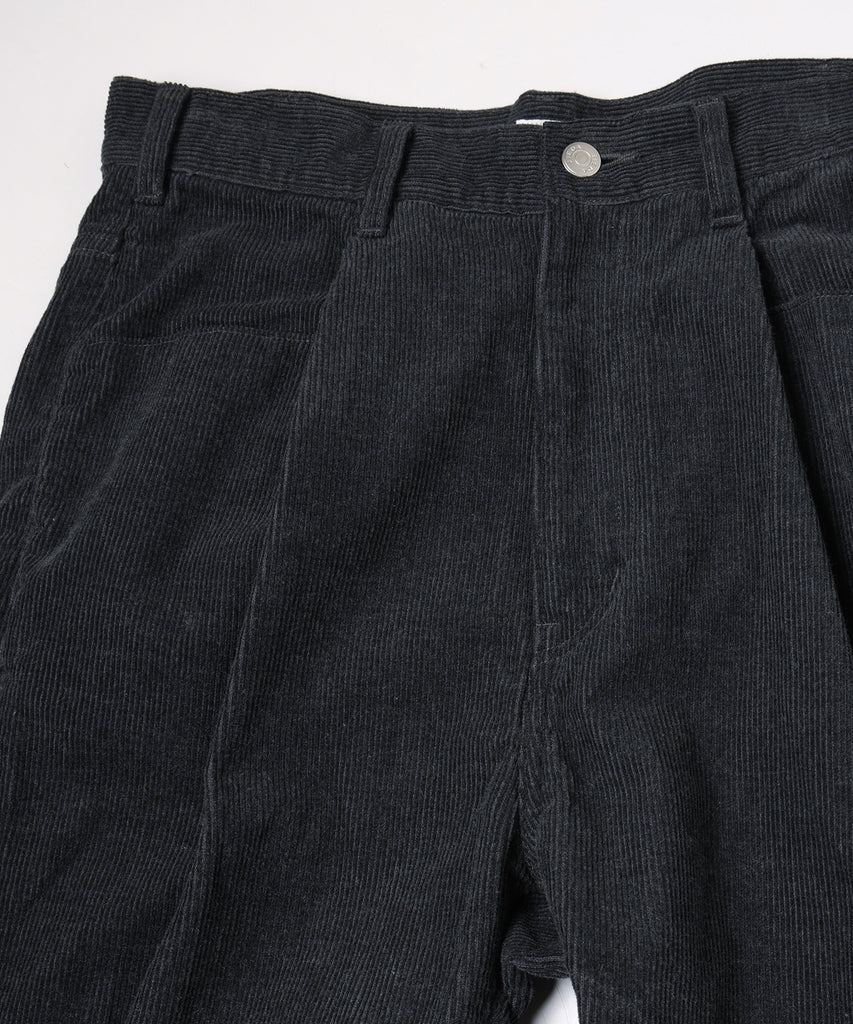 JIEDA　ENGINEERED DRAPING FLARE CORDUROY PANTS