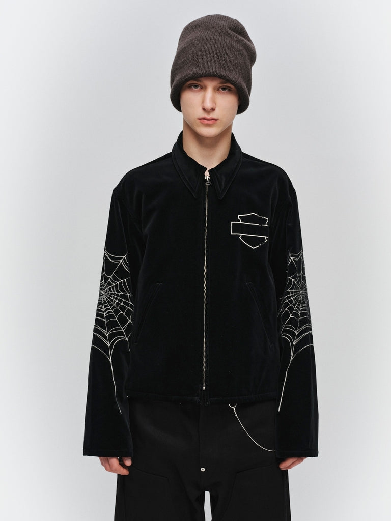JIEDA　SPYDER EMBROIDERY JACKET