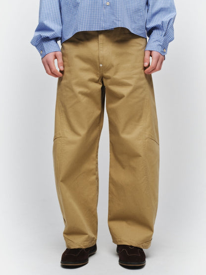 JIEDA　DRAPING CHINO PANTS