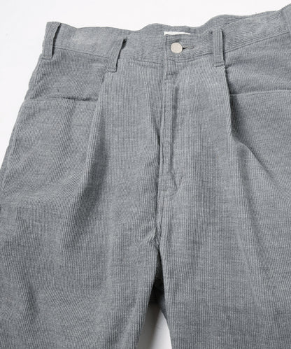 JIEDA　ENGINEERED DRAPING FLARE CORDUROY PANTS