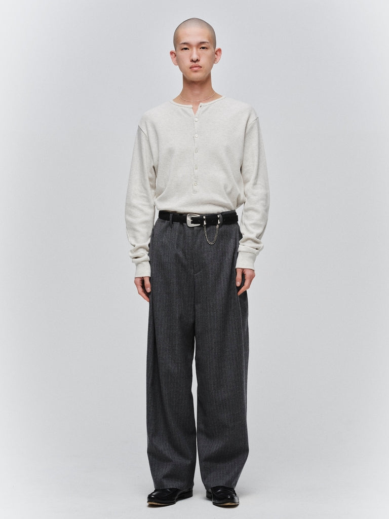 JIEDA　DRAPING TUCK SLACKS