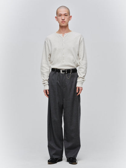 JIEDA　DRAPING TUCK SLACKS