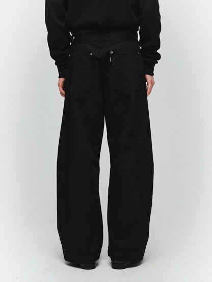 JIEDA　DRAPING CHINO PANTS