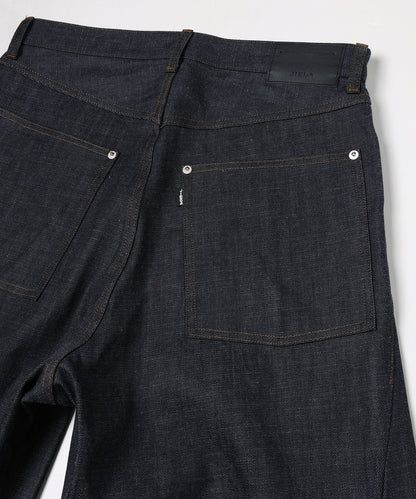 JIEDA　DRAPING DENIM PANTS