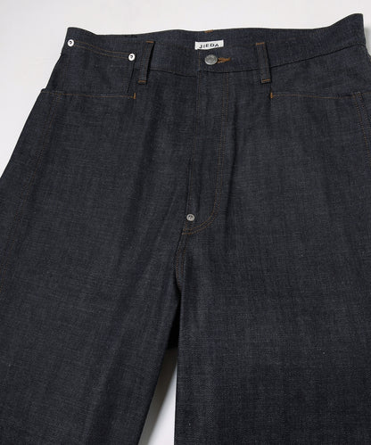 JIEDA　DRAPING DENIM PANTS