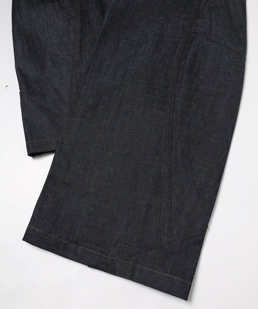 JIEDA　DRAPING DENIM PANTS