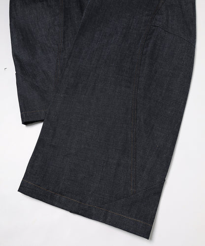 JIEDA　DRAPING DENIM PANTS