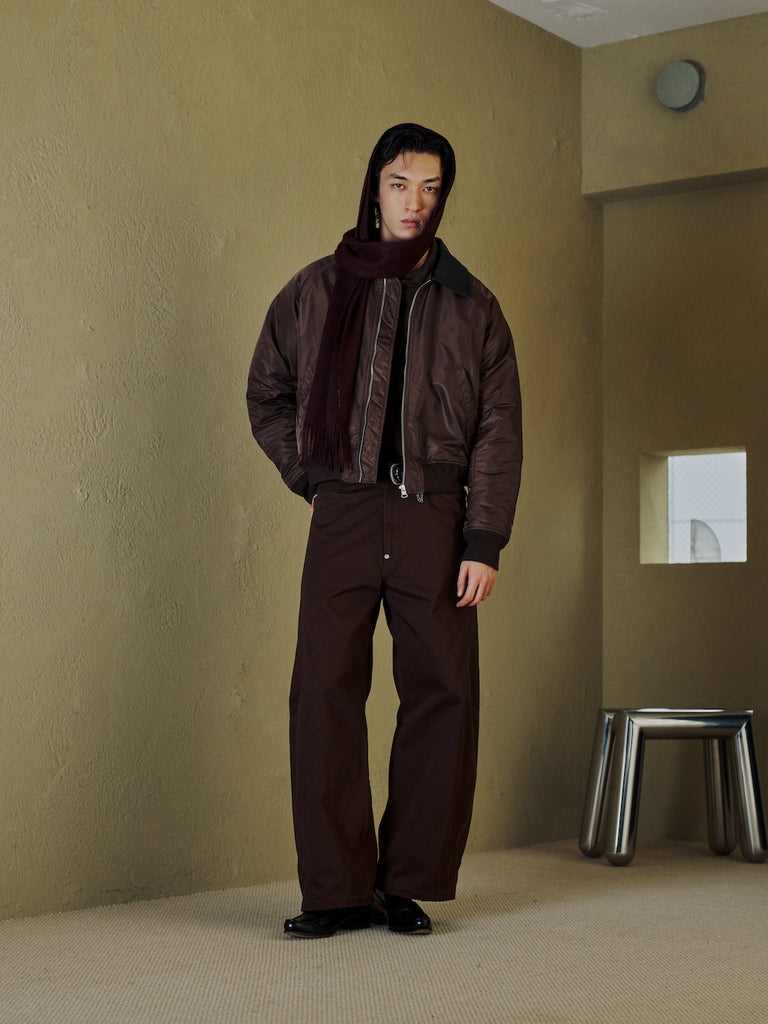 JIEDA　DRAPING CHINO PANTS