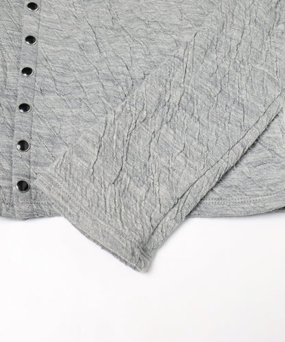 JIEDA　GAUZE SNAP CARDIGAN