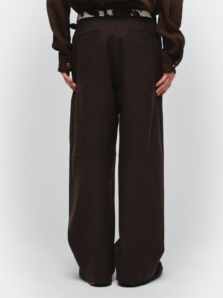 JIEDA　DRAPING TUCK SLACKS
