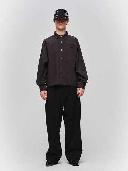 JIEDA　DRAPING TUCK SLACKS