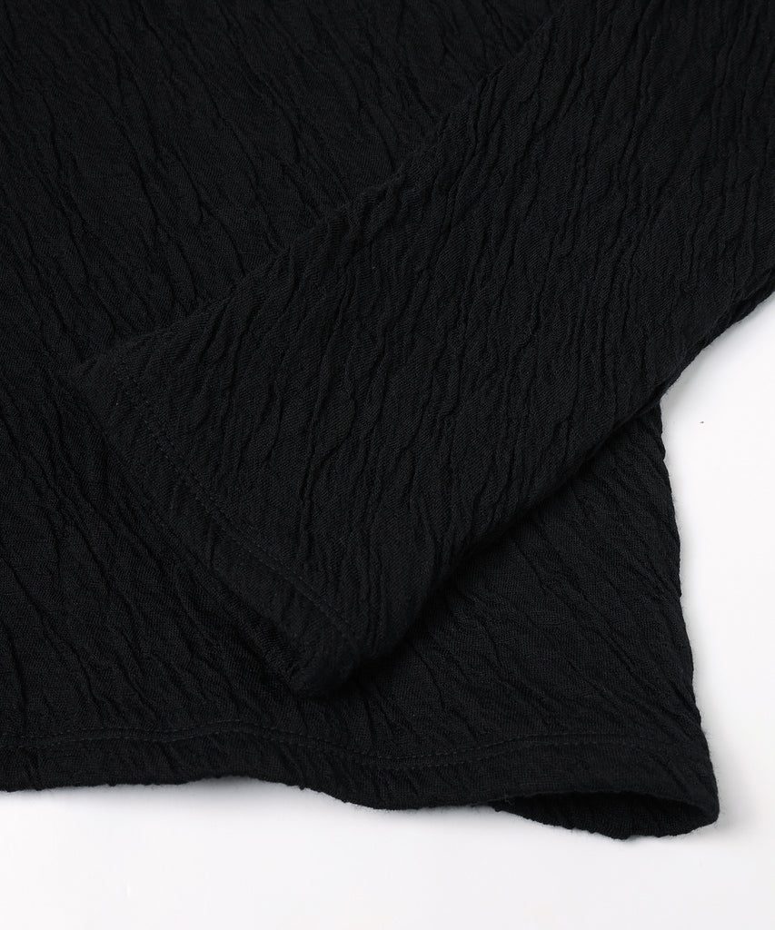 JIEDA　GAUZE SNAP CARDIGAN