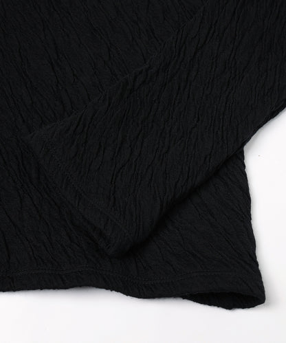 JIEDA　GAUZE SNAP CARDIGAN