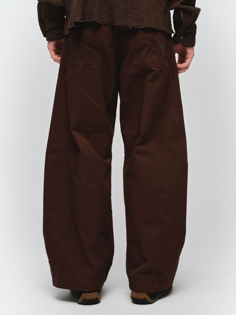 JIEDA　DRAPING CHINO PANTS