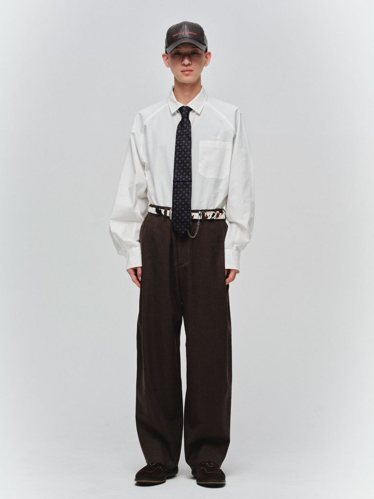 JIEDA　DRAPING TUCK SLACKS