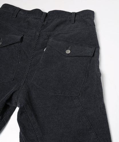 JIEDA　ENGINEERED DRAPING FLARE CORDUROY PANTS