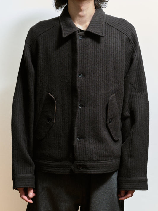 ANCELLM　140's WOOL PIQUE JACKET