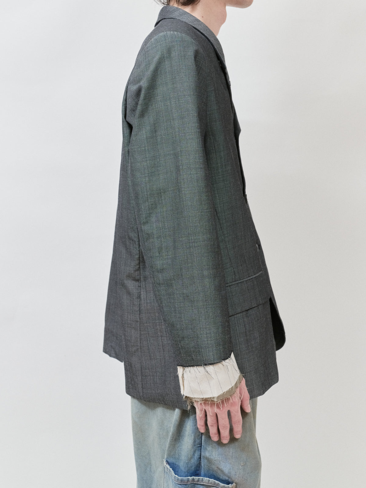 ANCELLM　LAYERED TAILORED JACKET