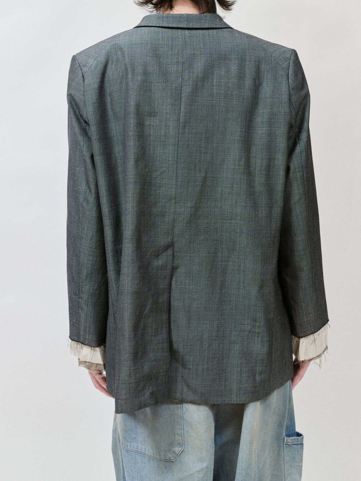 ANCELLM　LAYERED TAILORED JACKET