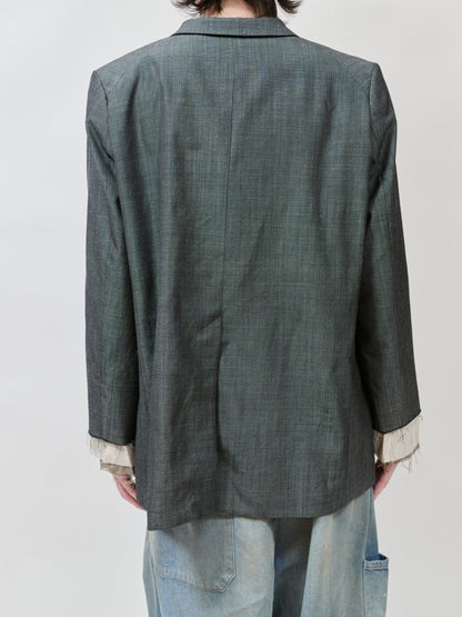 ANCELLM　LAYERED TAILORED JACKET