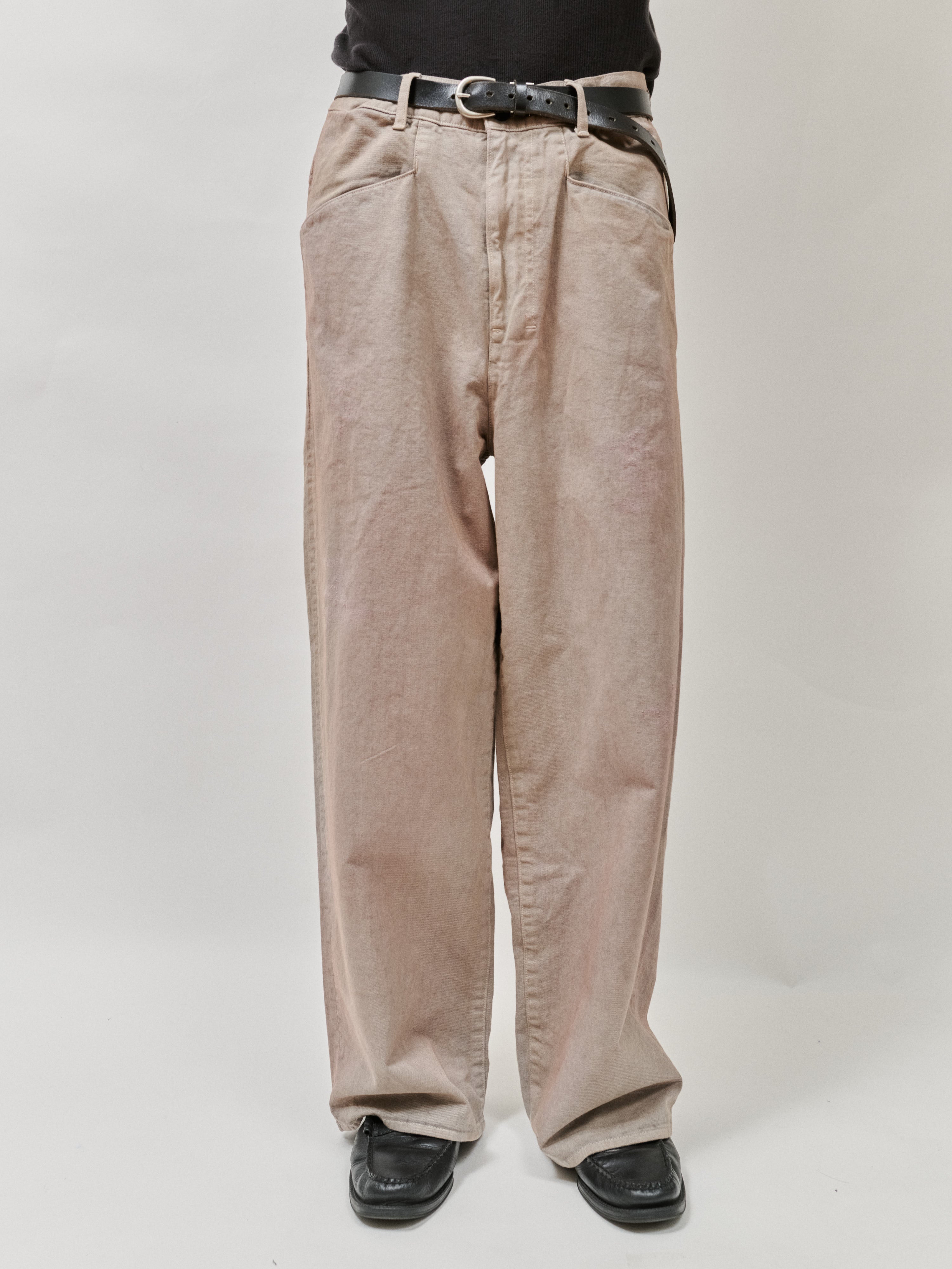 ANCELLM AGING CHINO SLACKS – KIKUNOBU